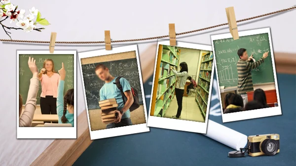 青春不毕业同学情同学会通用PPT模板