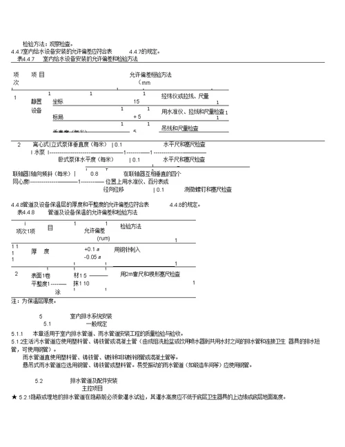 2020年建筑给水排水及采暖工程施工质量验收规范GB50242精编版