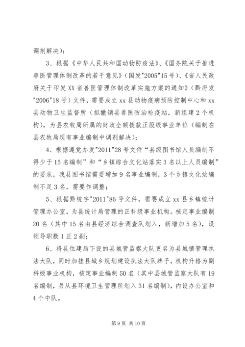 县级事业单位清理工作的情况报告.docx