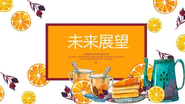 饮料甜点咖啡美食宣传动态PPT