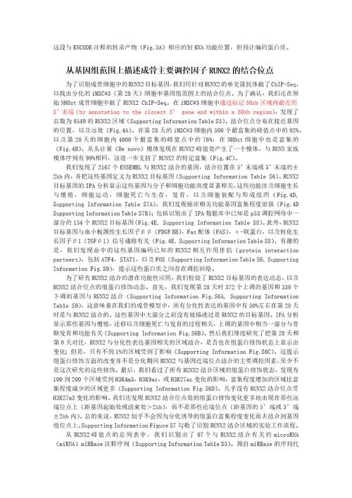 成骨细胞分化调控概览