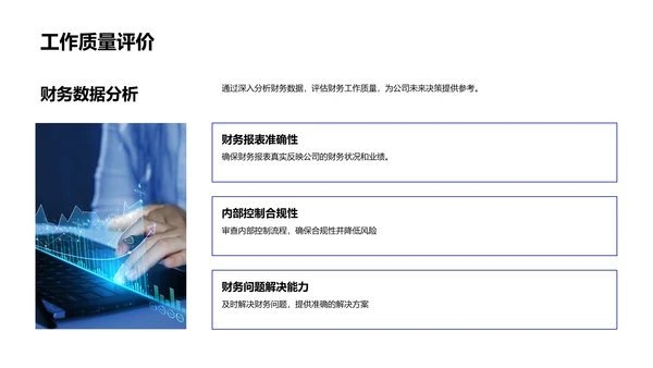 年度财务绩效报告PPT模板