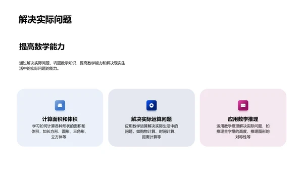 探究数学在初二教学PPT模板