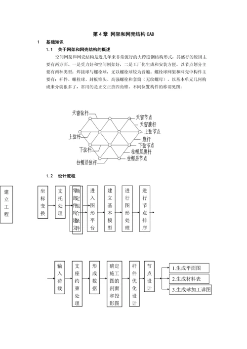 广厦钢结构之网架和网壳结构cad教程.docx