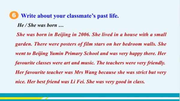 Module 7 Unit 3 教学课件-外语教研版中学英语七年级下