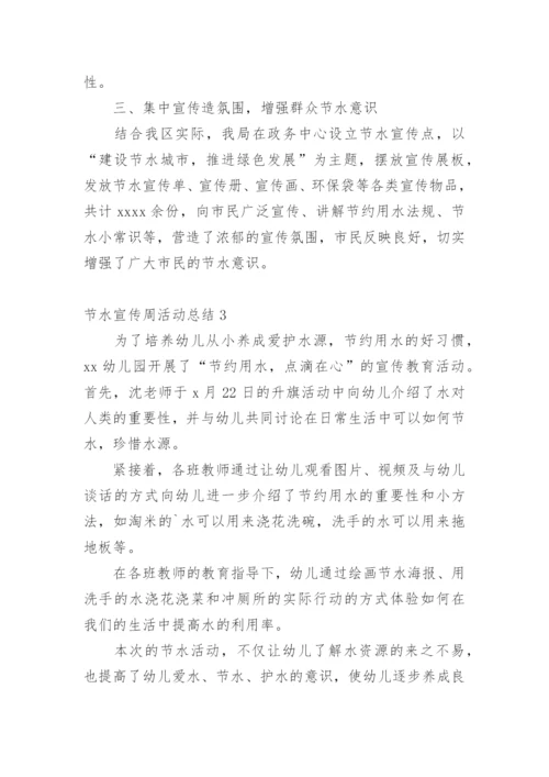 节水宣传周活动总结.docx