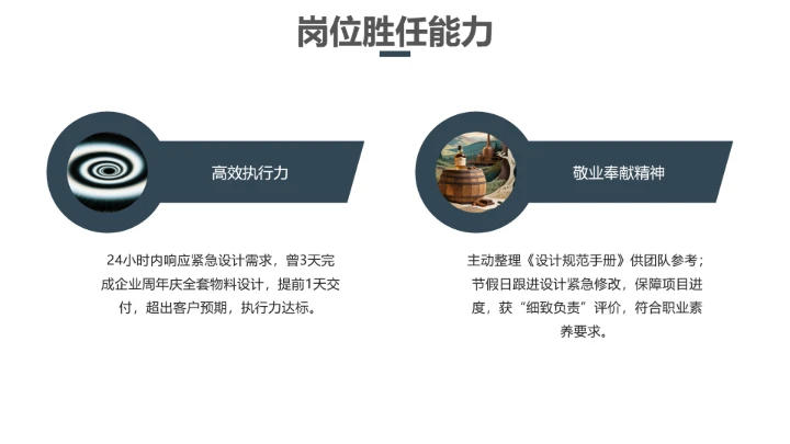 视觉传达与设计专业大学生求职综合展示职业生涯规划通用PPT11