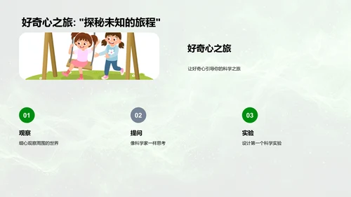 科学启蒙教学课件PPT模板