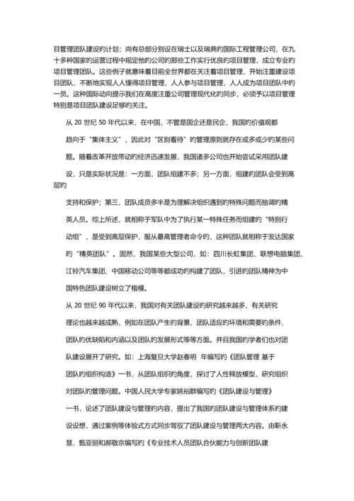 团队建设中的项目管理.docx