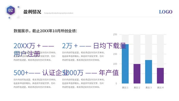 大气简约科技风公司介绍企业介绍企业宣传产品介绍ppt模板科技公司介绍