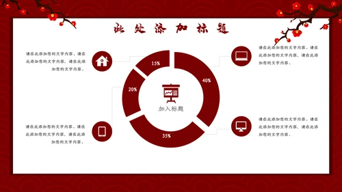 喜庆恭贺新春新年通用PPT模板