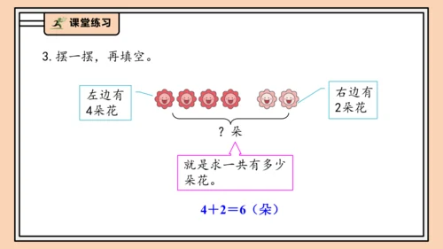 【课堂无忧】人教版一年级上册2.6 解决问题（一）（课件）(共34张PPT)