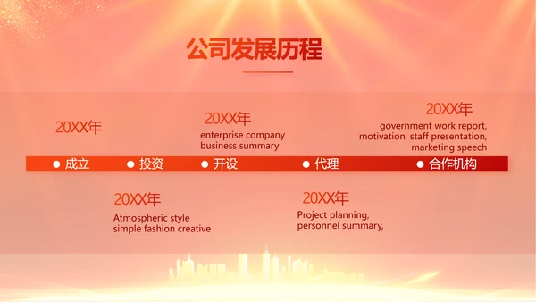 红色喜庆社区联欢会活动PPT