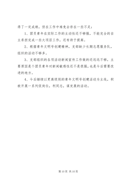 矿山团支部工作计划.docx