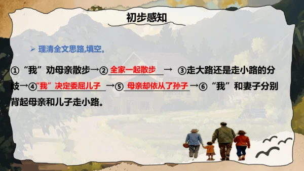 6 散步 课件(共32张PPT)2024-2025学年统编版语文七年级上册