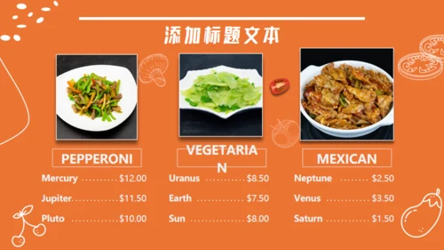 【餐饮美食】健康食品餐厅产品介绍通用PPT模板