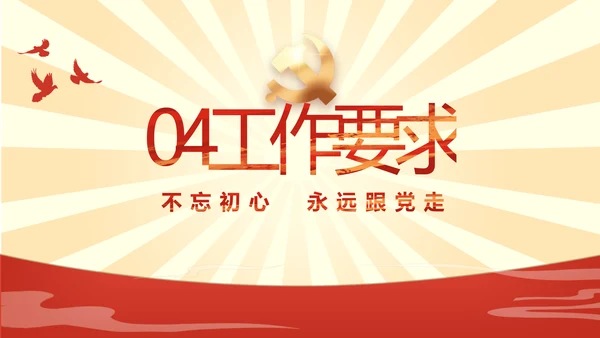 党员青年党史学习教育活动PPT动态