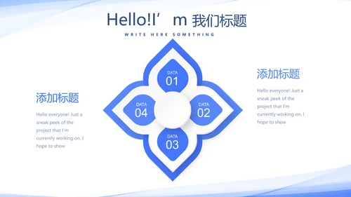 蓝色简约医学生实习报告动态PPT