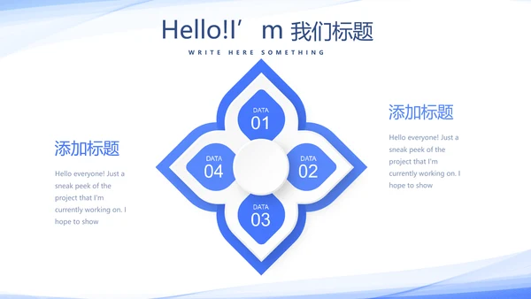 蓝色简约医学生实习报告动态PPT