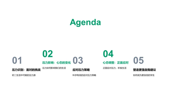 学习压力解析报告PPT模板