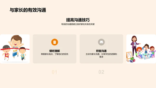 教师专业发展路径PPT模板