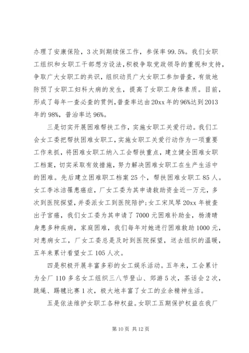 女职工工作情况调研报告.docx