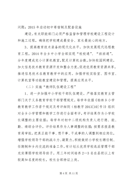 范兴集乡义务教育均衡发展工作实施方案 (2).docx