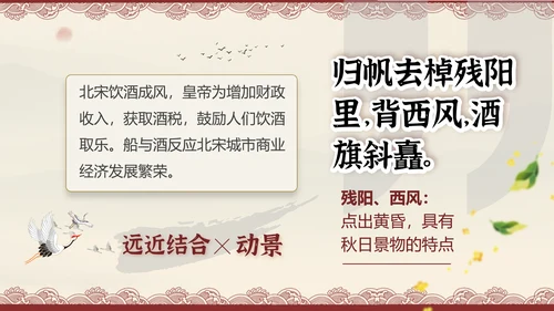 桂枝香金陵怀古诗歌鉴赏解析PPT模板