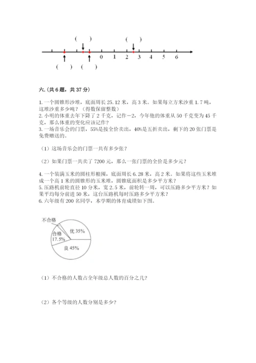 小升初数学考前检测试题（能力提升）.docx