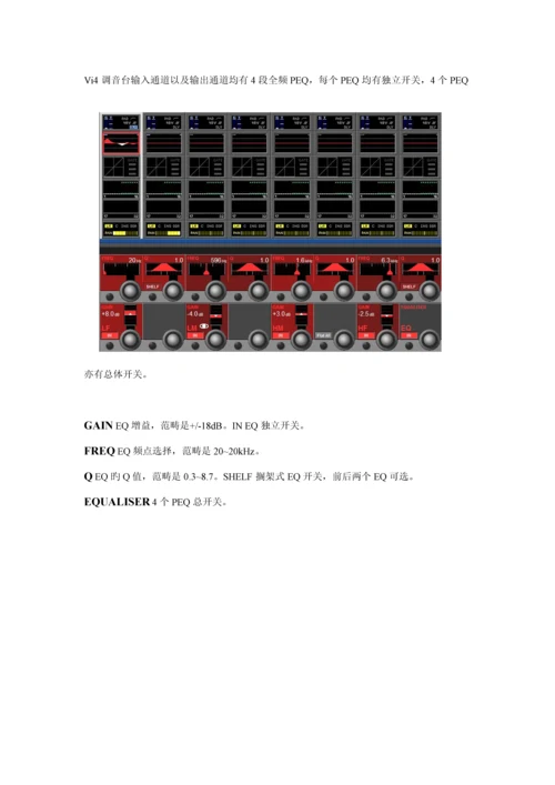 Vi调音台专项说明书.docx