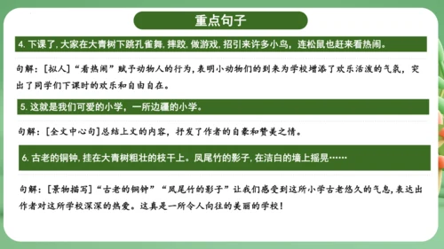 统编版2024三年级语文上册第一单元复习   课件
