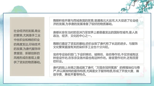 中国传统服饰历史演变过程汉服PPT模板