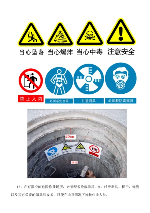有限空间作业安全操作规程.docx