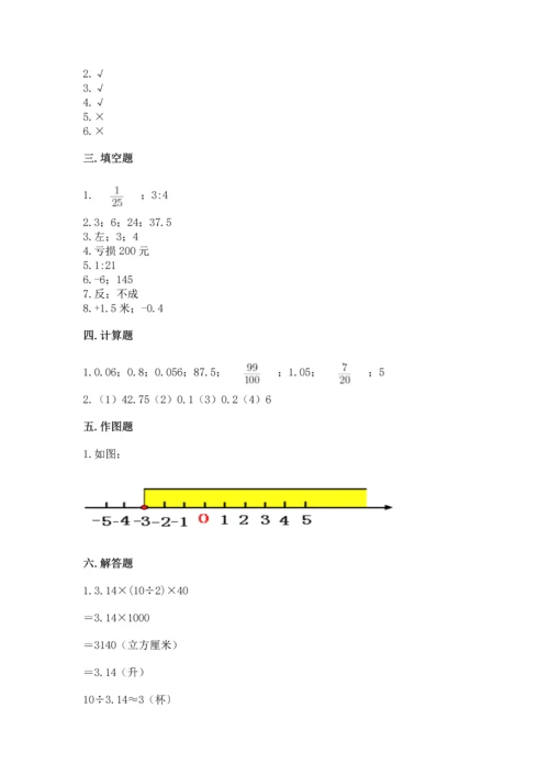 小学六年级下册数学期末测试卷【夺冠系列】.docx