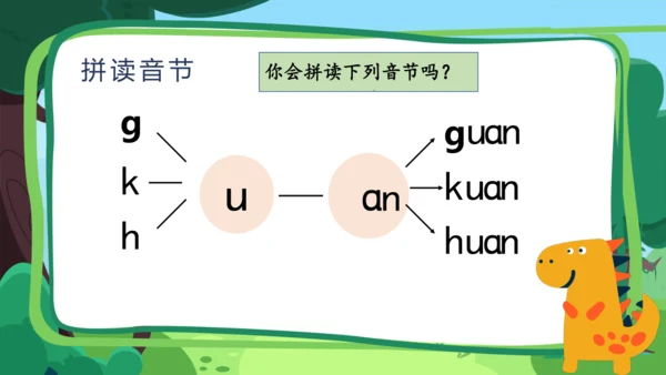 【新教材】13 an en in un ün课件