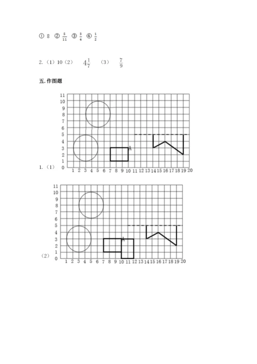 人教版六年级上册数学期末测试卷带答案（a卷）.docx