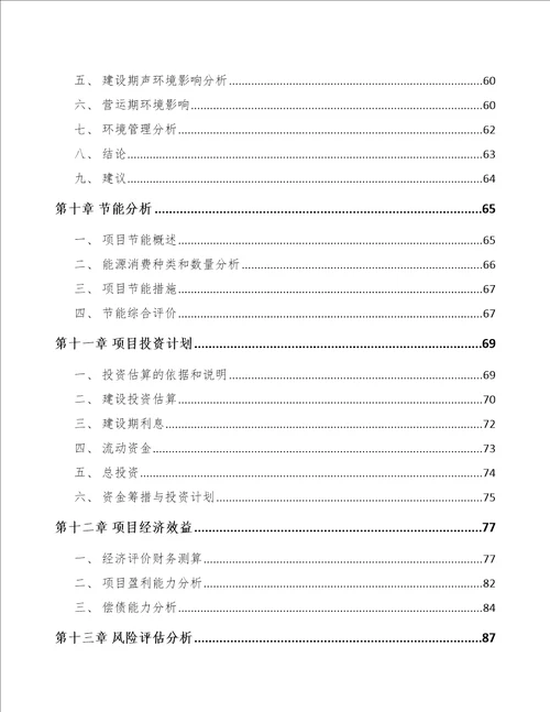 四川正极前驱体项目实施方案范文样例