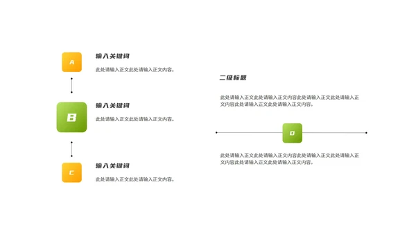 卡通风绿色开学第一课班级教学汇报PPT模板