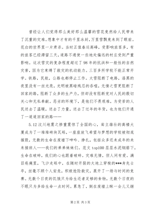 思想汇报范文：学习党的历史.docx