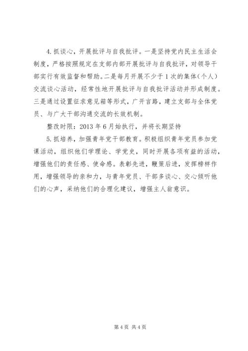 交通局基层组织整改工作方案.docx