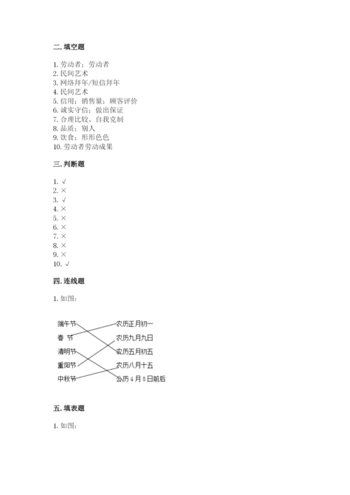 部编版四年级下册道德与法治期末测试卷附参考答案【典型题】.docx