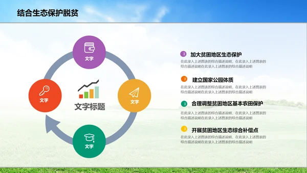 新农村精准扶贫开发工作PPT模板
