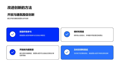 创意团队协作技巧PPT模板