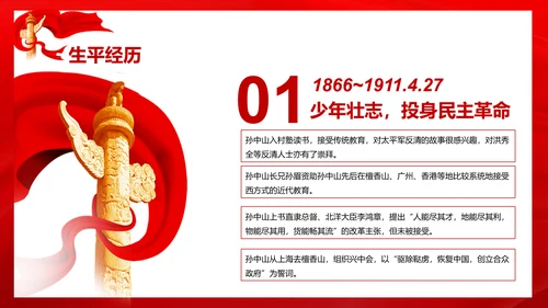 历史人物评价之孙中山PPT课件模板