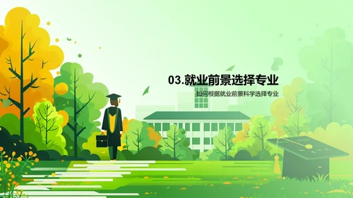 硕士学位职业影响PPT模板