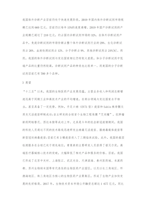 国内外生物医药产业发展现状.docx