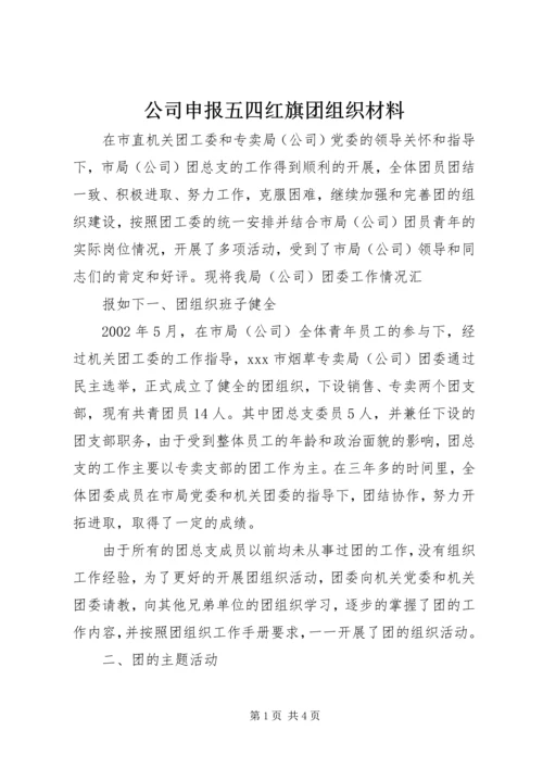 公司申报五四红旗团组织材料 (7).docx