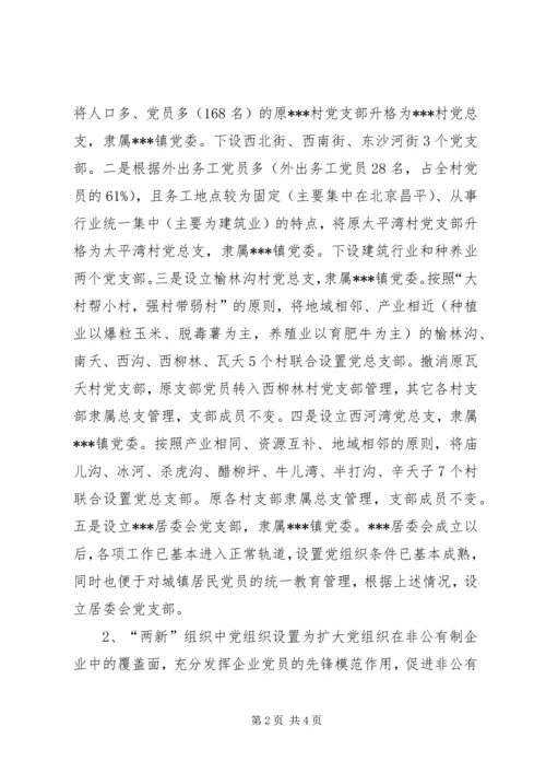 镇基层党组织合理设置实施方案 (3).docx