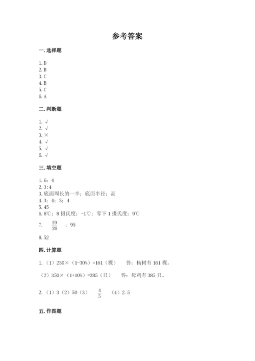 西峰市六年级下册数学期末测试卷及1套完整答案.docx