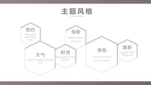 时尚创意艺术作品集作品展示ppt动态